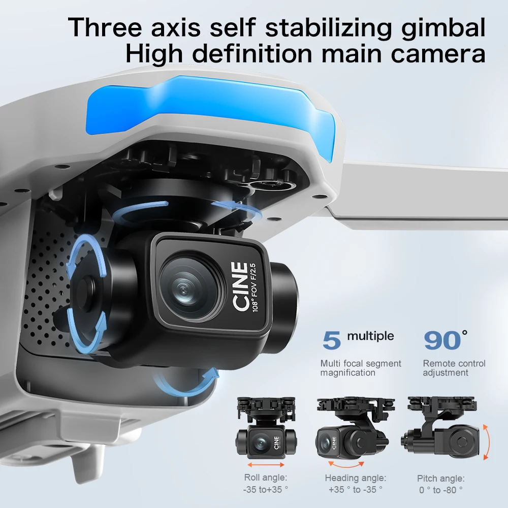 Offre exceptionnelle : Drone G - Drone Gimbal 3 Axis avis et prix